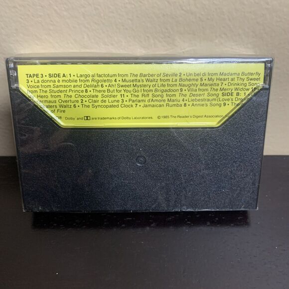 Concert In The Park  1985 Reader's Digest (Cassette Tape #1) Sealed - Picture 2 of 2